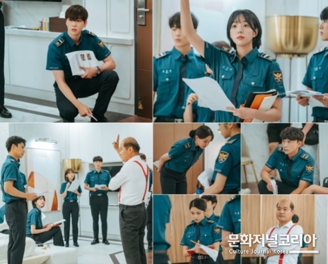 강다니엘-채수빈, '열정 폭발' 프로파일링 수업 현장